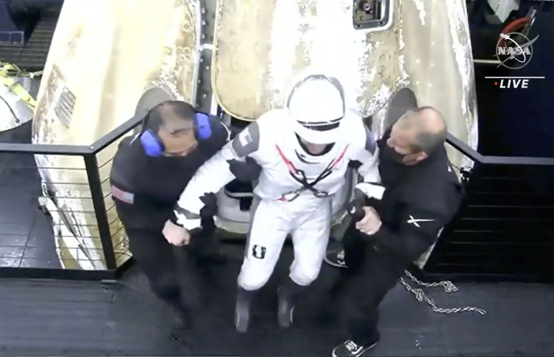 SpaceX Astronauts Return